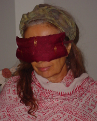 relaxing eye pillow