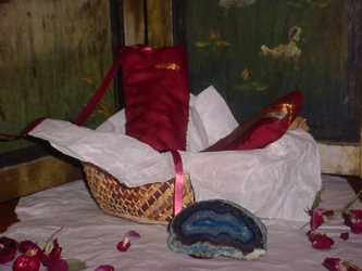 tranquility eye pillow and dream pillow