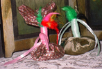 Love and Passion and Money Maker Voodoo Fetish Wanga Dolls