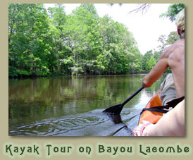 Louisiana kayak tour