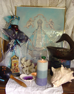Voodoo Offering on an altar